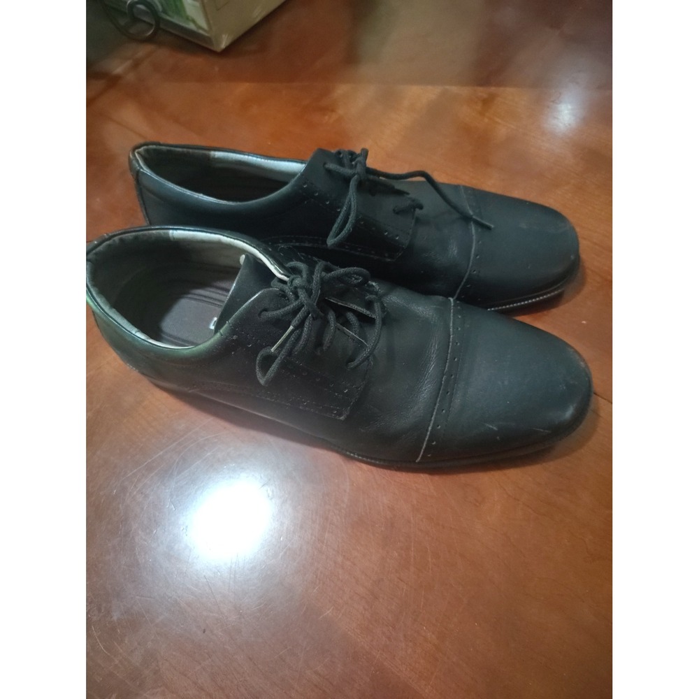 Cole Haan Zerogrand Mens Black Leather Cap Toe Oxford Dress Shoes SRM1020 ,